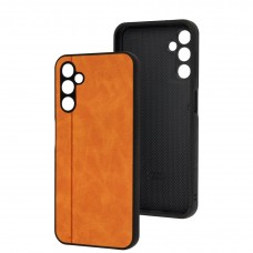 Чохол для Samsung Galaxy A14 Cosmic Leather orange