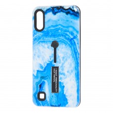 Чехол для Samsung Galaxy A10 (A105) Kickstand "море" голубой