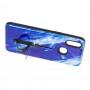 Чехол для Samsung Galaxy A10s (A107) Kickstand "море" синий