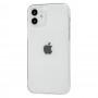 Чехол для iPhone 12 Silicone Clear 2.0mm прозрачный