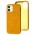 Чехол для iPhone 12 mini Leather croco full желтый