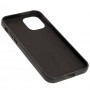 Чохол для iPhone 12 / 12 Pro Leather croco full black