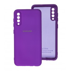 Чохол для Samsung Galaxy A50 / A50s / A30s Silicone Full camera purple