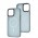Чохол для iPhone 13 Pro Max WAVE Matte Colorful MagSafe sierra blue