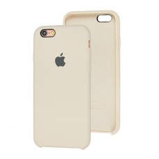 Чехол Silicone для iPhone 6 / 6s case antique white