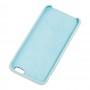 Чехол Silicone для iPhone 6 / 6s case turquoise