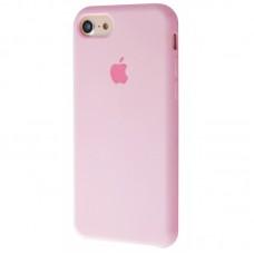 Силіконовий чохол для iPhone 7 Plus Silicone case рожевий