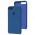 Чехол Silicone для iPhone 7 Plus / 8 Plus case синий кобальт