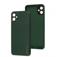Чехол для Samsung Galaxy A05 (A055) Leather Xshield army green