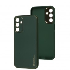 Чохол для Samsung Galaxy A15 Leather Xshield army green