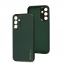 Чехол для Samsung Galaxy A15 Leather Xshield army green