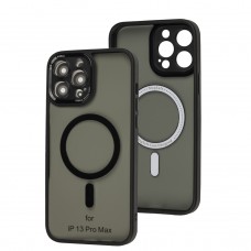 Чехол для iPhone 13 Pro Max MagSafe Acrylic Matte black