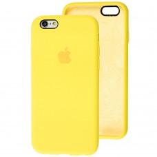 Чохол для iPhone 6 / 6s Silicone Slim Full camera canary yellow