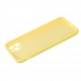 Чохол для iPhone 11 Pro Max Silicone Slim Full camera canary yellow