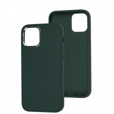Чехол для iPhone 12/12 Pro Bonbon Metal style pine green