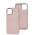 Чохол для iPhone 12 / 12 Pro Bonbon Metal style light pink