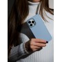 Чехол для iPhone 12/12 Pro Bonbon Metal style cosmos blue