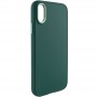 Чохол для iPhone Xr Bonbon Metal style pine green