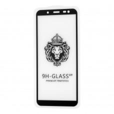 Защитное стекло для Samsung Galaxy J6 2018 (J600) Full Glue Lion черное