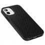 Чохол для iPhone 12 mini Carbon під шкіру чорний