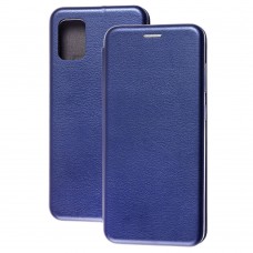 Чохол книжка Premium для Samsung Galaxy A31 (A315) темно-синій
