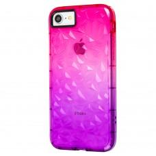 Чехол для iPhone 7 / 8 Gradient Gelin case розово-сиреневый
