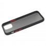 Чохол для iPhone 11 Pro LikGus Maxshield чорно-червоний