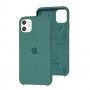 Чохол Silicone для iPhone 11 Premium case pine green