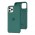 Чехол Silicone для iPhone 11 Pro Premium case pine green