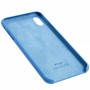 Чохол Silicone для iPhone Xs Max Premium case cornflower