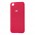 Чехол для Xiaomi Redmi Go Silicone Full розово-красный 
