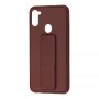 Чохол для Samsung Galaxy A11/M11 Bracket brown