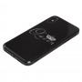 Чехол HQ glass для iPhone X / Xs королева 01 черный