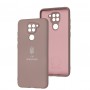 Чехол для Xiaomi Redmi Note 9 Full Premium Трезубец розовый / pink sand