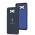 Чохол для Xiaomi Poco X3 / X3 Pro Full Premium Тризуб синій / midnight blu