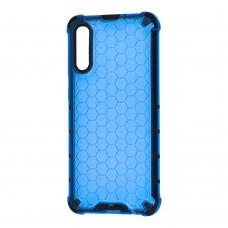 Чехол для Samsung Galaxy A50 / A50s / A30s Transformer Honeycomb ударопрочный синий