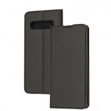 Чехол книга Fibra для Samsung Galaxy S10 (G973) черный