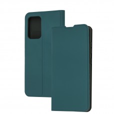 Чехол книга Fibra для Samsung Galaxy A52 зеленый