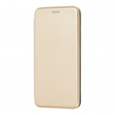 Чехол книжка Premium для Samsung Galaxy S10 (G973) золотистый