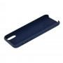 Чехол Silicone для iPhone X / Xs Premium case midnight blue