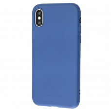 Чохол для iPhone X / Xs Molan Cano Jelly синій