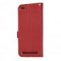 Чехол книжка для Xiaomi Redmi 5a Momax с двумя окнами красный