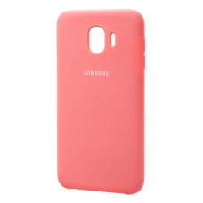 Чехол для Samsung Galaxy J4 2018 (J400) Silky Soft Touch розовый 2