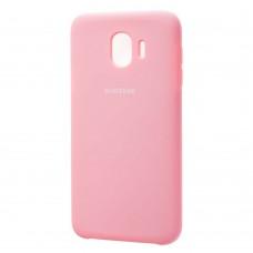 Чохол для Samsung Galaxy J4 2018 (J400) Silky Soft Touch світло рожевий