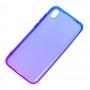 Чохол для Huawei Y5 2019 Gradient Design фіолетово-синій