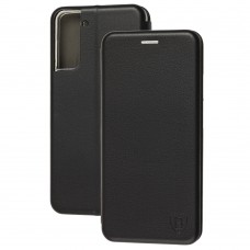 Чехол книжка Premium для Samsung Galaxy S21+ (G996) черный