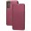 Чохол книжка Premium для Samsung Galaxy S21+ (G996) бордовий