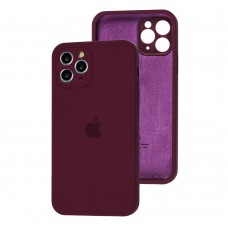 Чохол для iPhone 11 Pro Square Full camera maroon