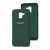 Чехол для Samsung Galaxy J6 2018 (J600) Silicone Full зеленый / dark green