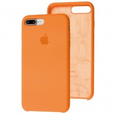 Чехол Silicone для iPhone 7 Plus / 8 Plus case оранжевый / vitamin C